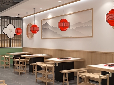 中式串串店