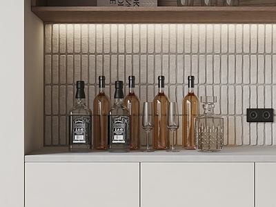 酒瓶酒杯 红酒杯 玻璃杯 洋酒 威士忌