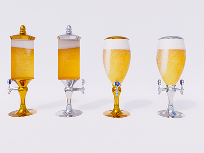 酒具 啤酒炮 扎啤机 啤酒桶 扎啤柱