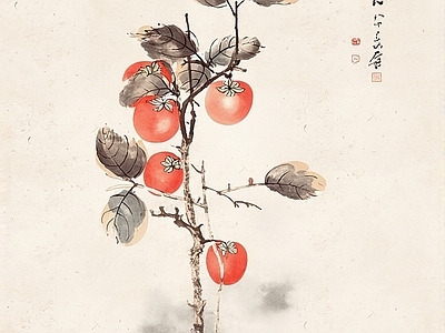 新中式工笔画装饰画 中式画