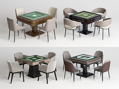 现代麻将桌 棋牌桌