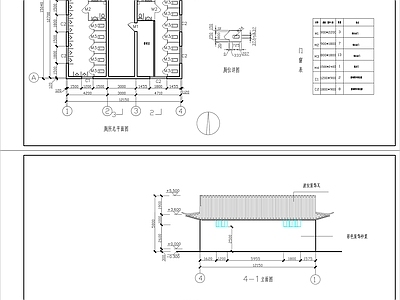 新中式仿古厕所施工图纸cad