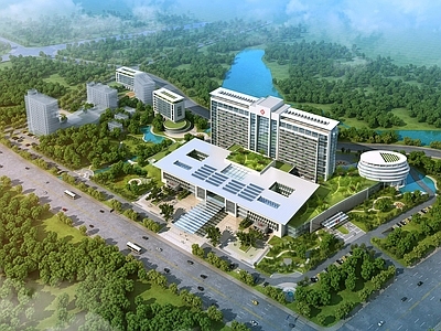 现代医院建筑 医疗建筑
