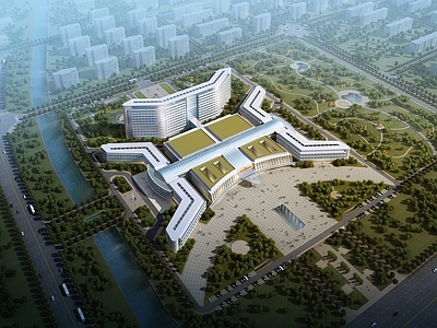 现代医院建筑 医疗建筑
