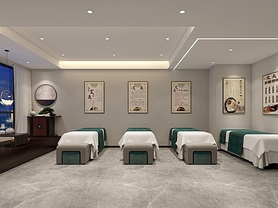 新中式按摩店 包间