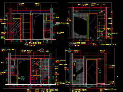 现代简约公寓 施工图