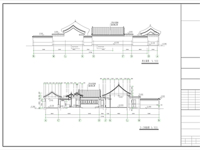 中式自建房设计 施工图