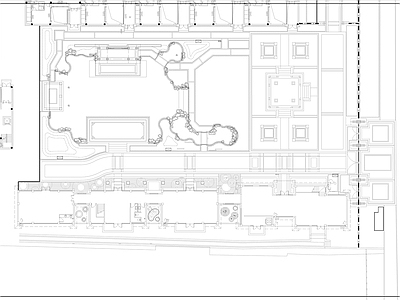 新中式泰禾南京院子示范区景观 施工图