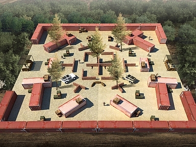 现代CS场地 CS户外营地 训练营地