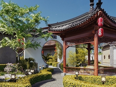 中式度假山庄