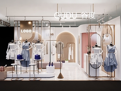 现代女装店 服装店
