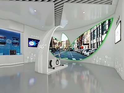 5G展厅平面图 施工图