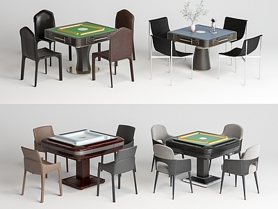 现代麻将桌 棋牌桌