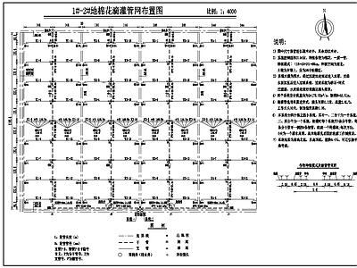 棉花滴灌工程系统平面布置图节点图 施工图