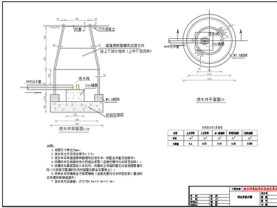 新农村高标准农田建设项目渠道滴灌系统首部节点图 施工图