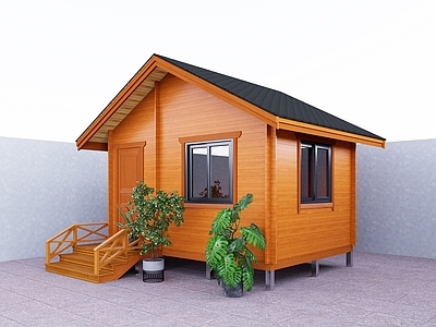 现代小木屋