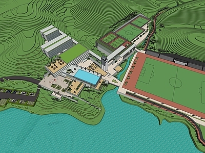 现代足球训练基地 地