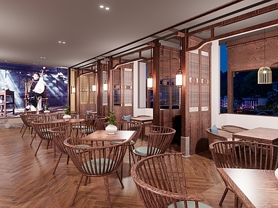 新中式中餐厅 面馆 快餐店