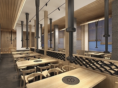 新中式火锅店