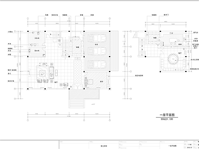 欧式别墅建筑设计效果图 施工图