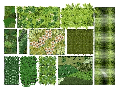 绿植墙 植物景墙 景观绿篱 绿植屏风隔断 垂直绿化背景墙 外立面设计 绿植墙