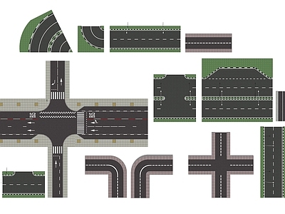 现代道路 公路 马路