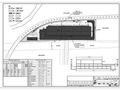 现代简约菜鸟物流中心 施工图 工业建筑