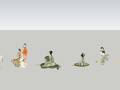 2D古风人物