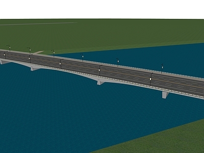 现代公路大桥 过河大桥