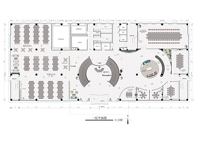 现代非办公空间 施工图