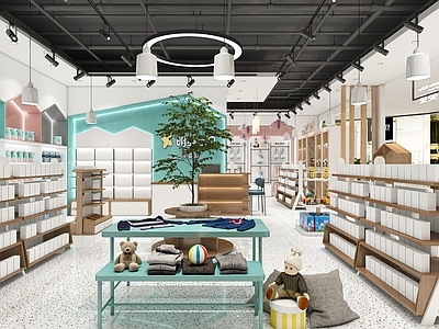 现代母婴店 货柜
