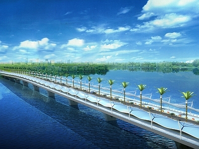 现代大桥 桥 市政大桥