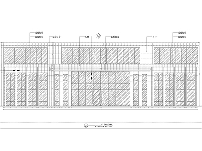 现代商业建筑外立面 施工图