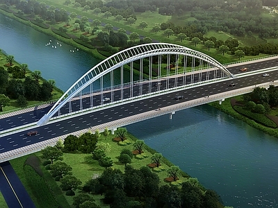 现代城市大桥 市政大桥 跨河大桥
