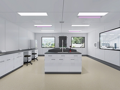 现代无尘实验室