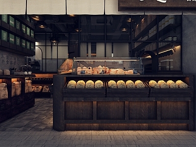 现代烘焙手工作坊  甜品面包店