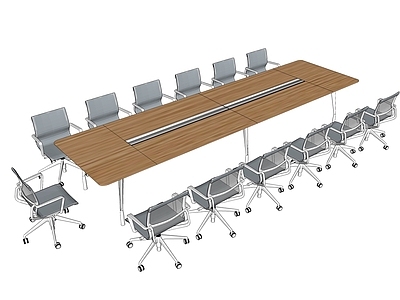现代会议桌椅