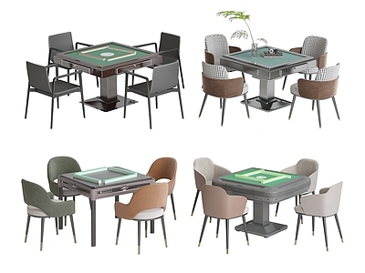 现代麻将桌 棋牌桌