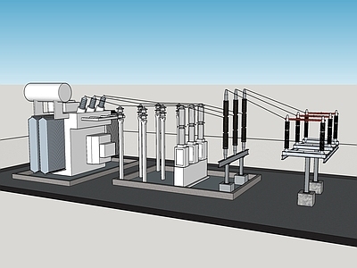 变电站 高压设备