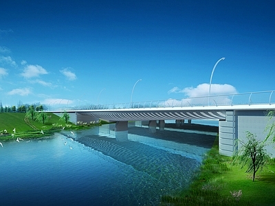 现代公路大桥 市政大桥 跨河大桥