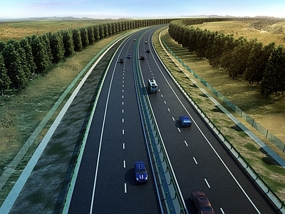 现代高速公路 高速道路