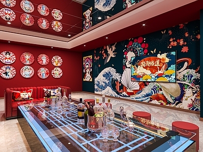 新中式国潮风KTV包间 包厢