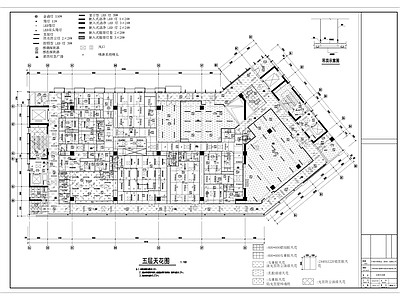 制药企业研发厂房 施工图 工业建筑