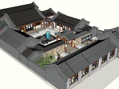 中式四合院