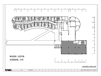 3600m² 精品平面方案 施工图