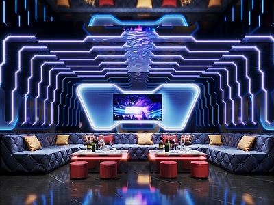 现代ktv 包厢