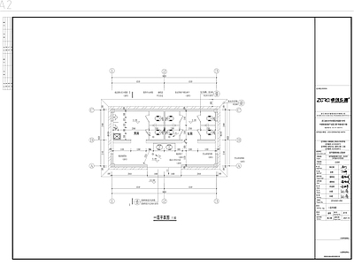公共卫生间厕所建筑 施工图