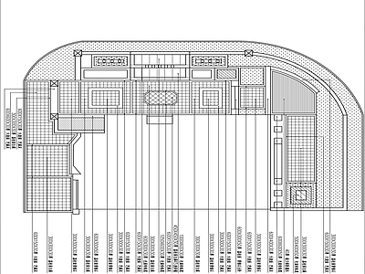 美式风格庭院 施工图