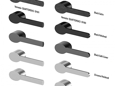 Venezia Quattordici现代金属把手组合 金属把手