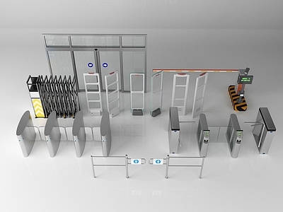 门禁机 感应 禁机 伸缩 安全检查
